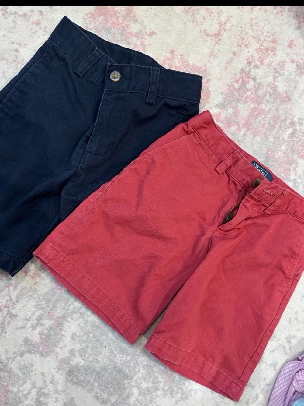 Polo by Ralph Lauren & Izod Boys Shorts - Red and Navy